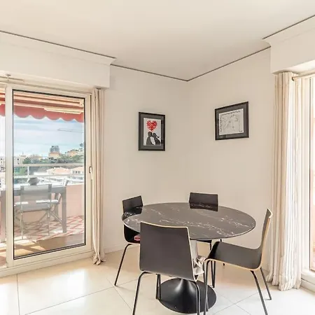 Appartement New! Sea View, Sauna, Hammam And Swimming Pool Beausoleil